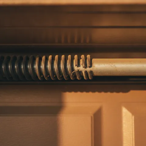 A visible gap in the coil